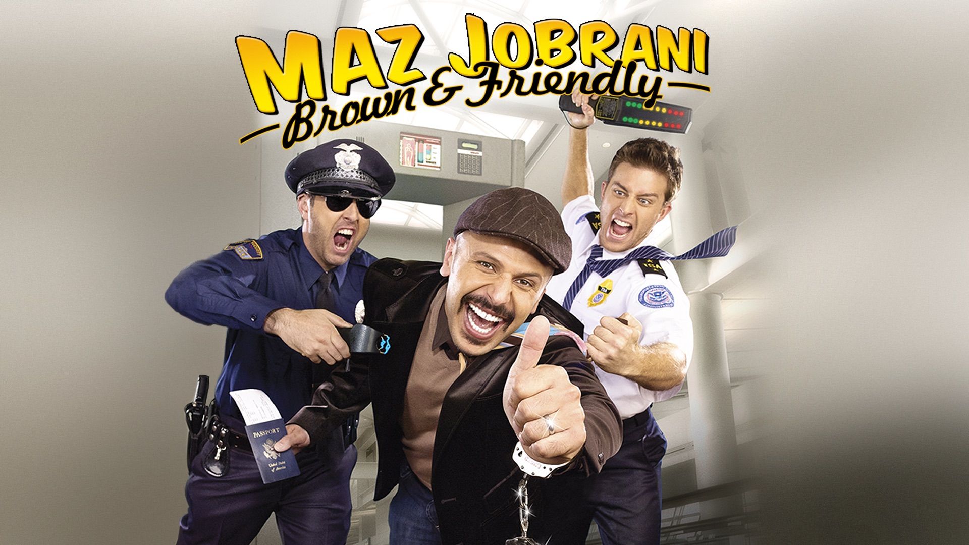 Maz Jobrani: Brown & Friendly Backdrop