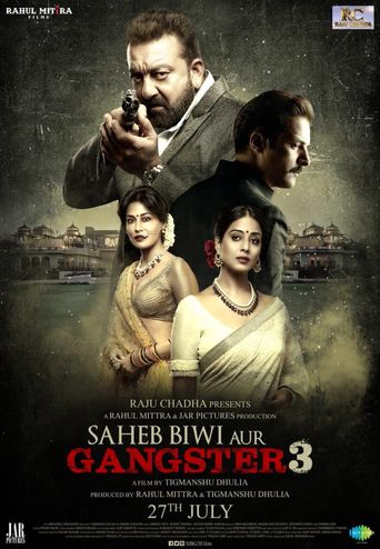  Saheb Biwi Aur Gangster 3 Poster