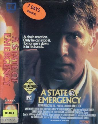  A State of Emergency Poster