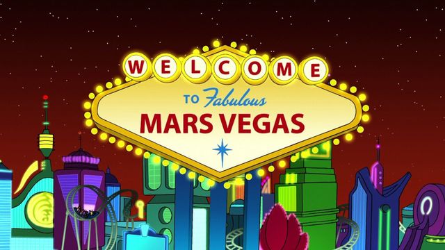 Futurama: Into the Wild Green Yonder Backdrop