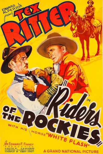  Riders of the Rockies Poster