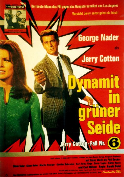 Jerry Cotton: Dynamite In Green Silk Poster