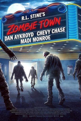  Zombie Town Poster