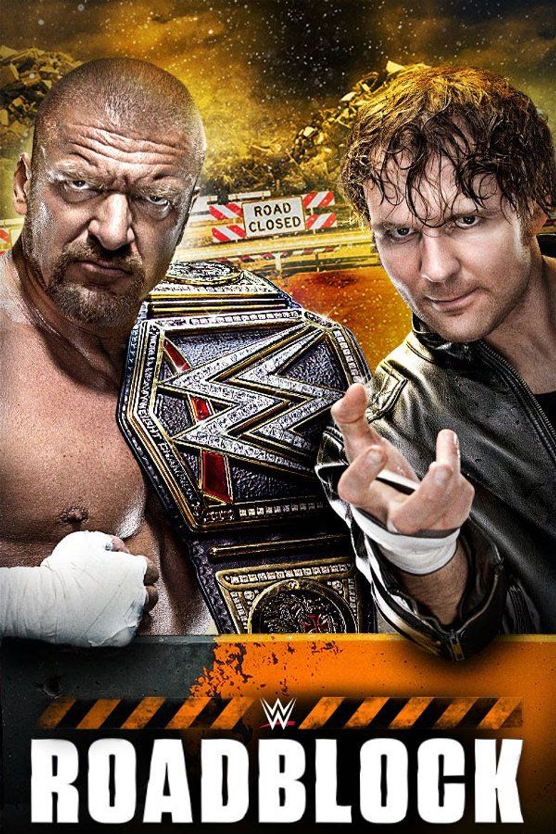 WWE Roadblock 2016 Poster