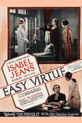  Easy Virtue Poster