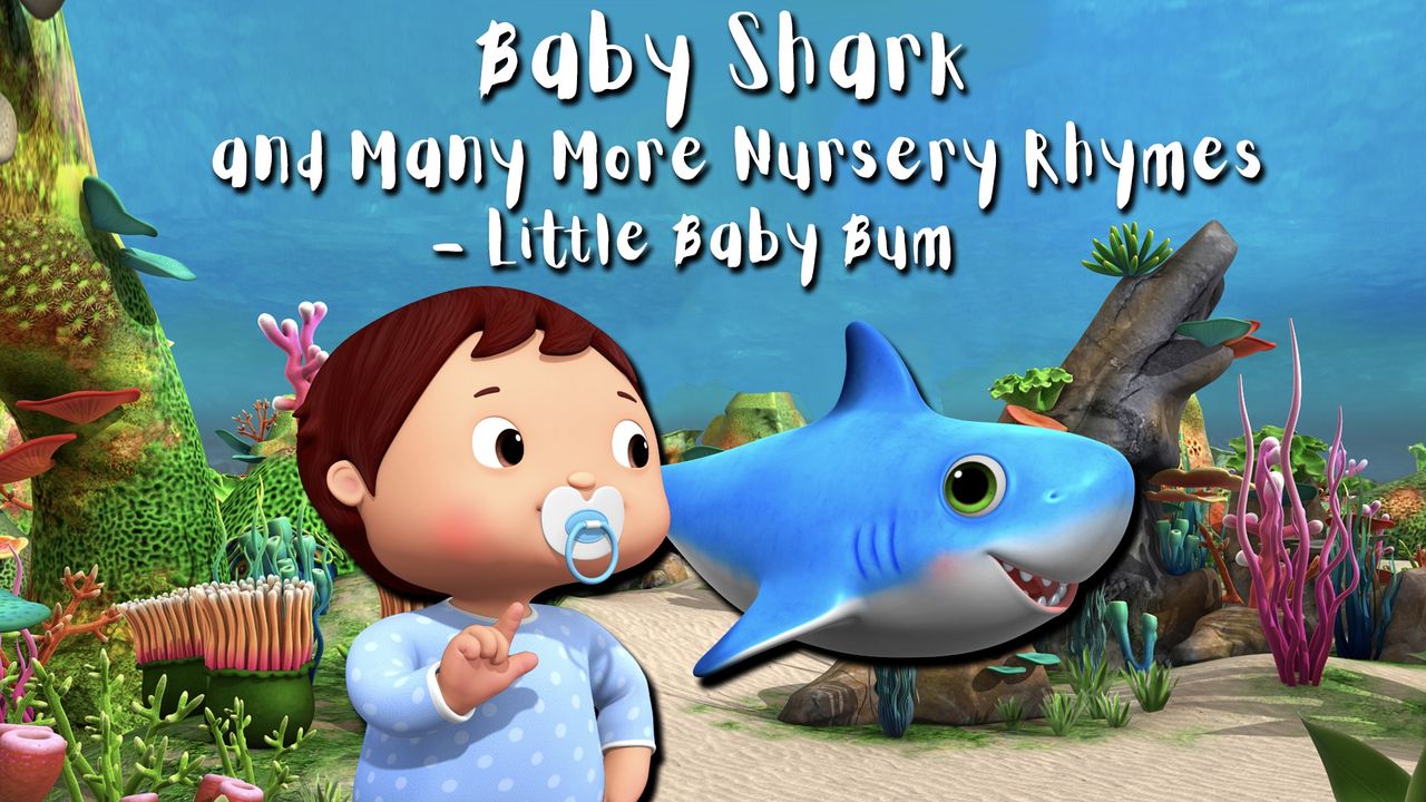 Baby Shark and Many More Nursery Rhymes - Little Baby Bum Backdrop