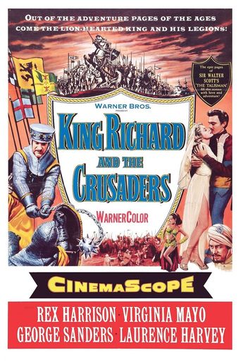  King Richard and the Crusaders Poster