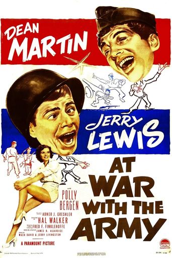  At War with the Army Poster