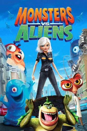 Upcoming Monsters vs. Aliens Poster
