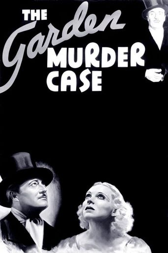  The Garden Murder Case Poster