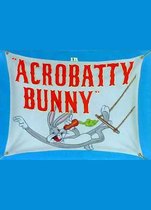 Acrobatty Bunny Poster