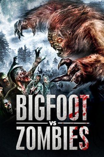  Bigfoot vs. Zombies Poster
