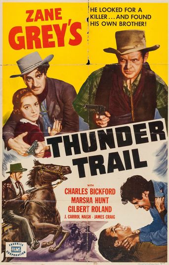  Thunder Trail Poster
