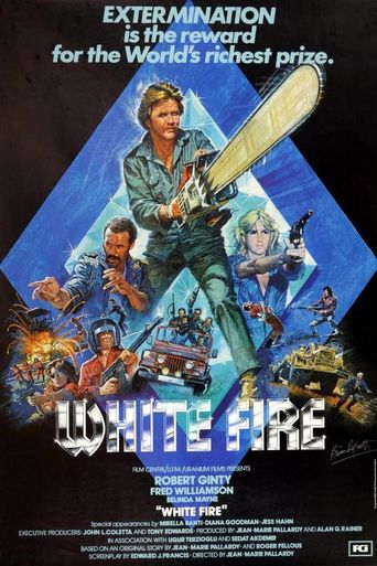 White Fire Poster