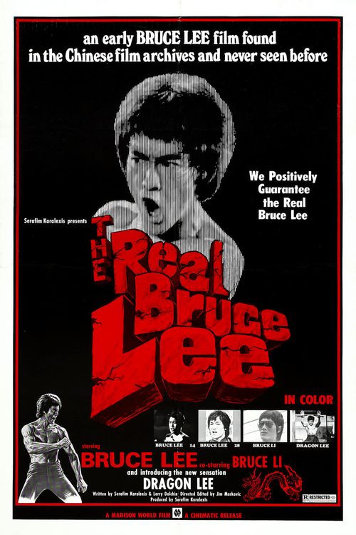 The Real Bruce Lee Poster
