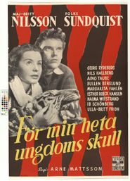  För min heta ungdoms skull Poster