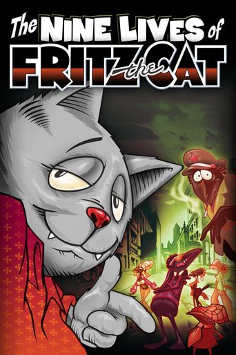  The Nine Lives of Fritz the Cat Poster