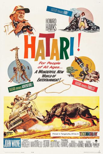  Hatari! Poster
