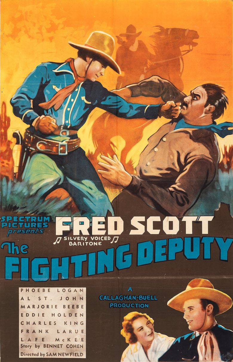 The Fighting Deputy Poster