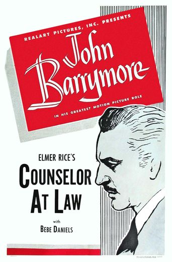 Counsellor at Law Poster