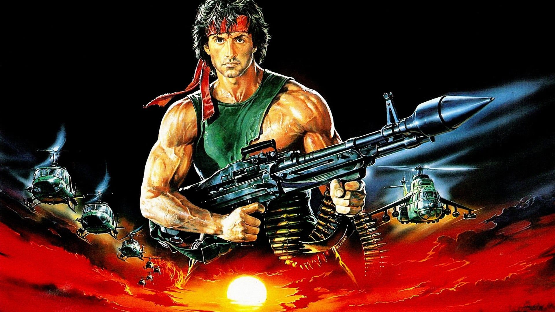 Rambo: First Blood Part II Backdrop