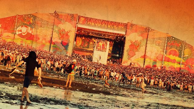 Woodstock 99: Peace Love and Rage Backdrop