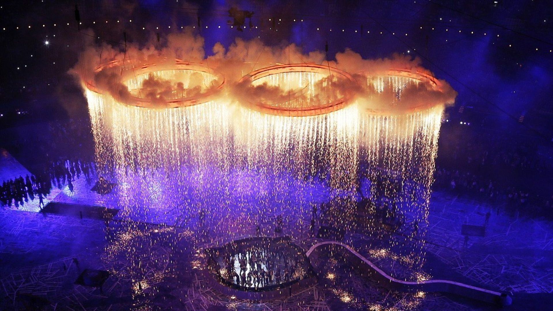 London 2012 Olympic Opening Ceremony: Isles of Wonder Backdrop