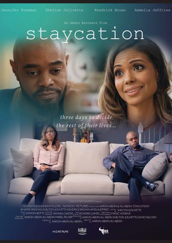  Staycation Poster