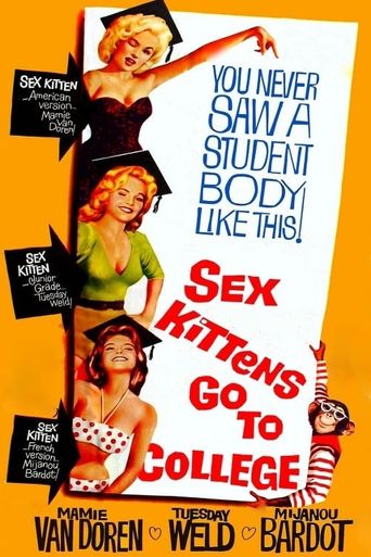  Sex Kittens Go to College Poster