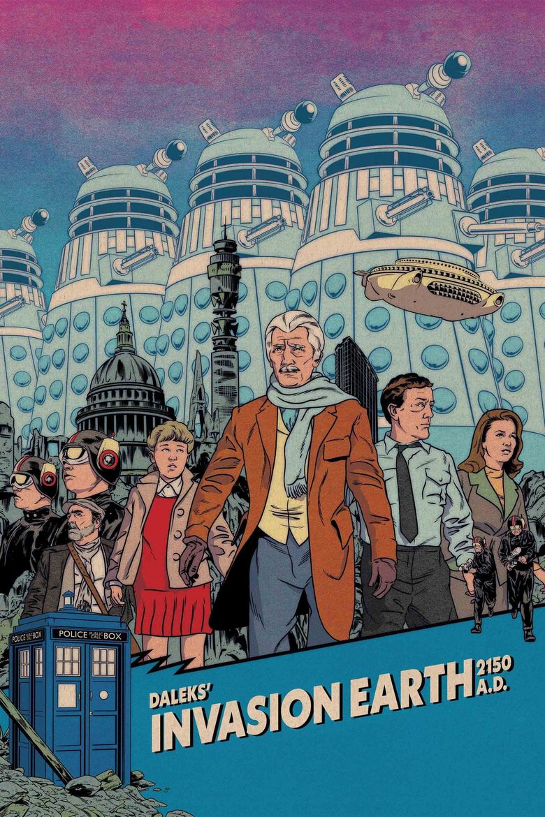 Daleks' Invasion Earth 2150 A.D. Poster