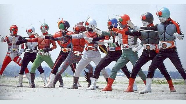 Birth of the 10th! Kamen Riders All Together!! Backdrop