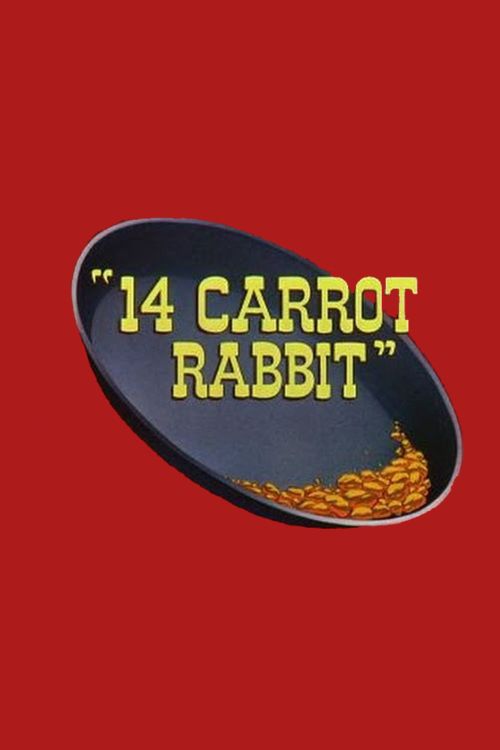 14 Carrot Rabbit Poster