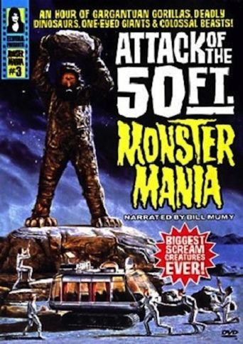  Attack of the 50 Foot Monster Mania Poster