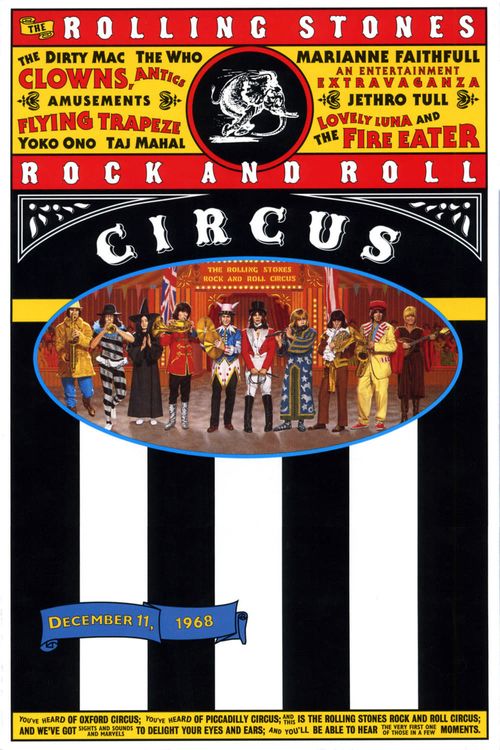 The Rolling Stones Rock and Roll Circus Poster