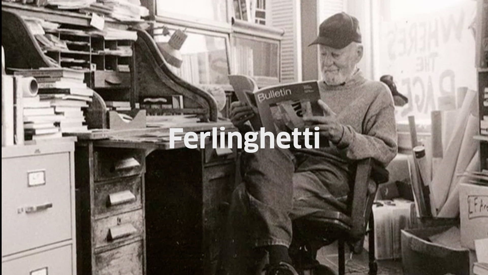 Ferlinghetti: A Rebirth of Wonder Backdrop