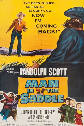 Man in the Saddle Poster