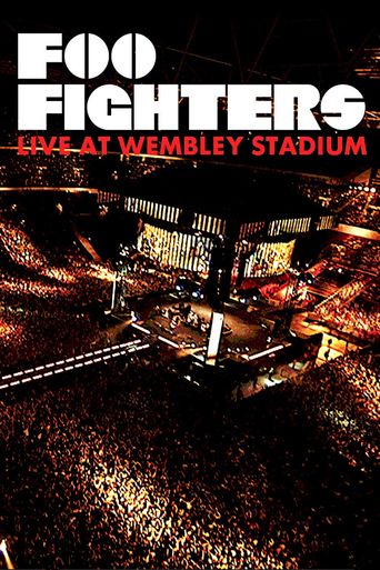  Foo Fighters: Live at Wembley Stadium Poster