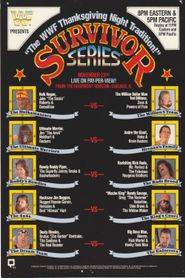  WWE Survivor Series 1989 Poster