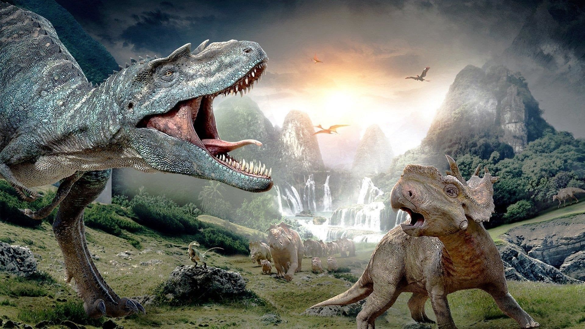 Walking with Dinosaurs 3D Backdrop