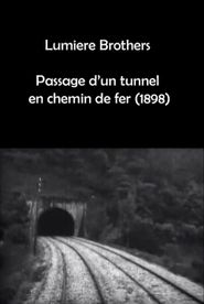  Passage d'un tunnel en chemin de fer Poster
