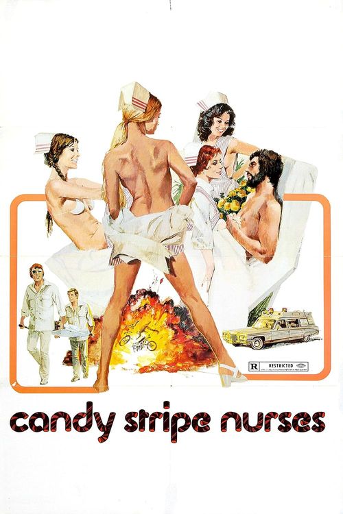 Candy Stripe Nurses Poster