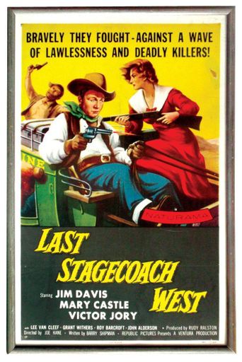  The Last Stagecoach West Poster