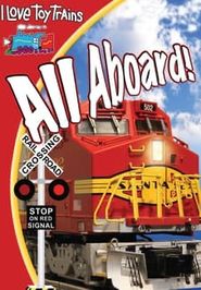  I Love Toy Trains - All Aboard Poster