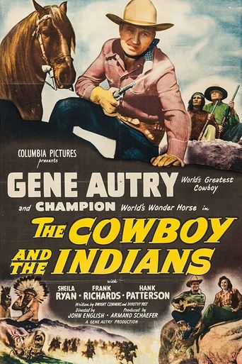  The Cowboy and the Indians Poster