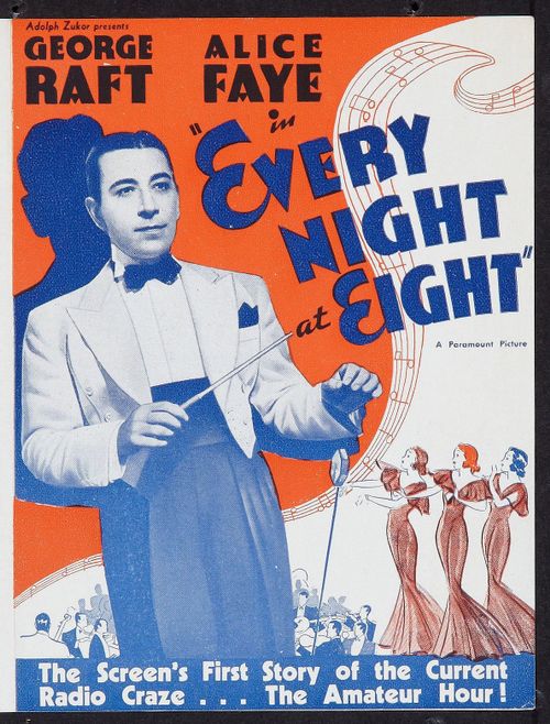 Every Night at Eight Poster