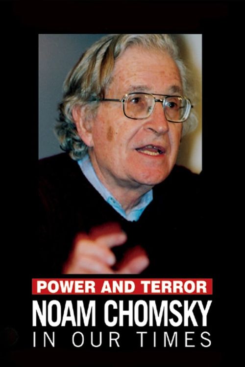 Power and Terror: Noam Chomsky in Our Times Poster