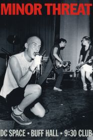  Minor Threat - Live: DC Space-Buff Hall-930 Club Poster