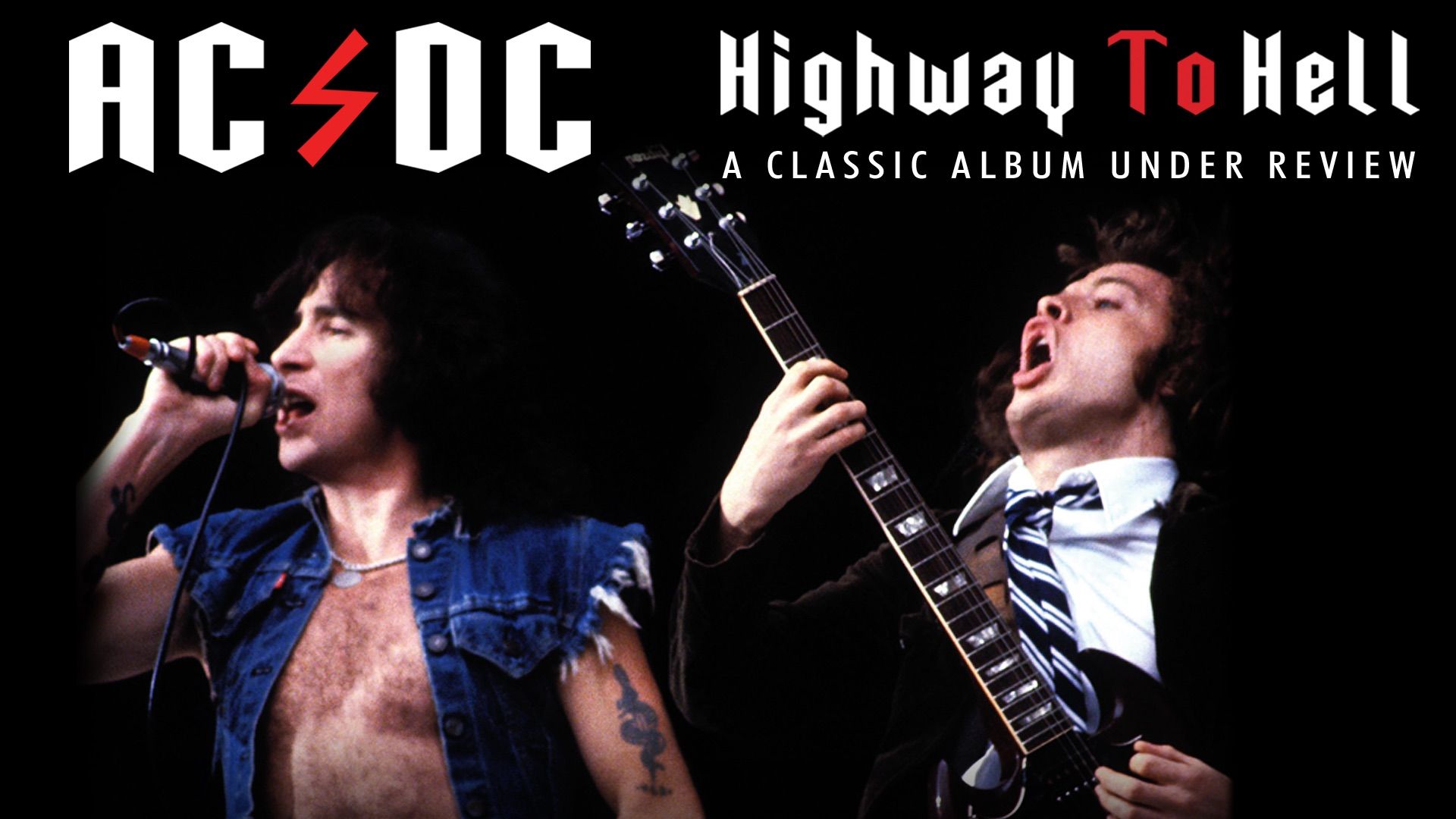 AC/DC: Highway to Hell - Classic Album Under Review Backdrop
