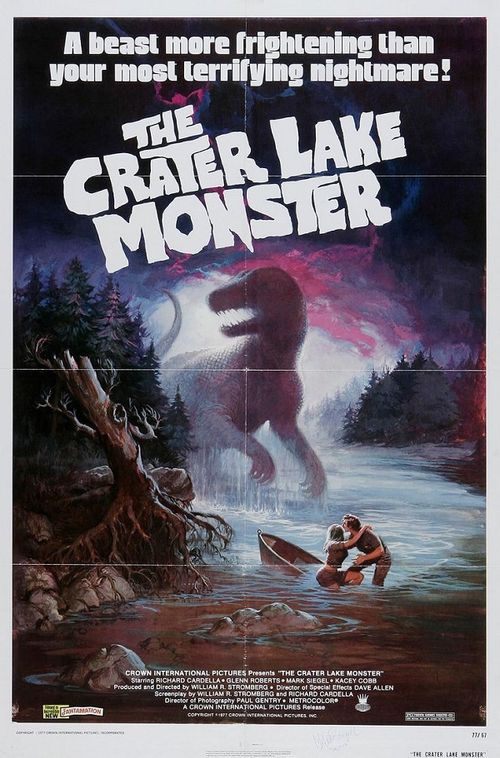The Crater Lake Monster Poster