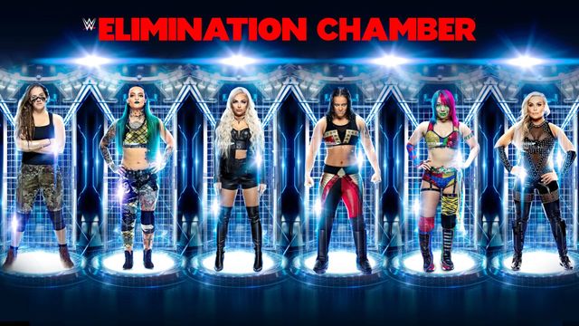 WWE Elimination Chamber Backdrop